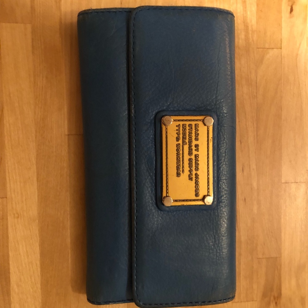 Marc by Marc Jacobs Electric Blue Lemonade Wallet